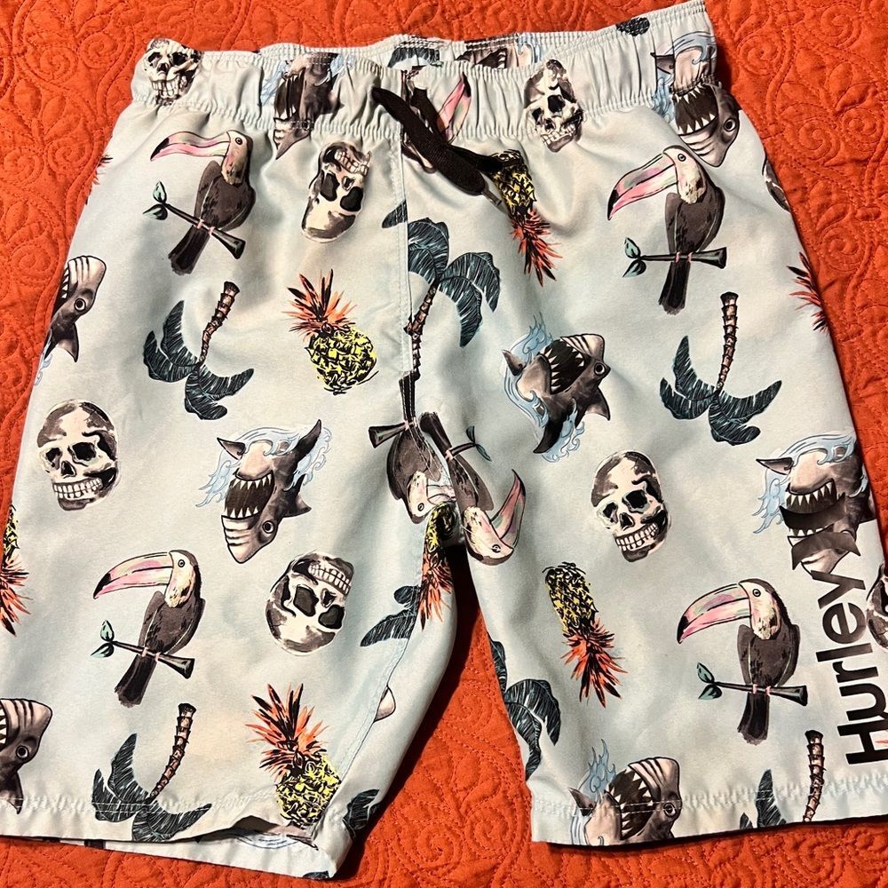 Hurley Swim Trunks ~ Boys Size 7 / 8